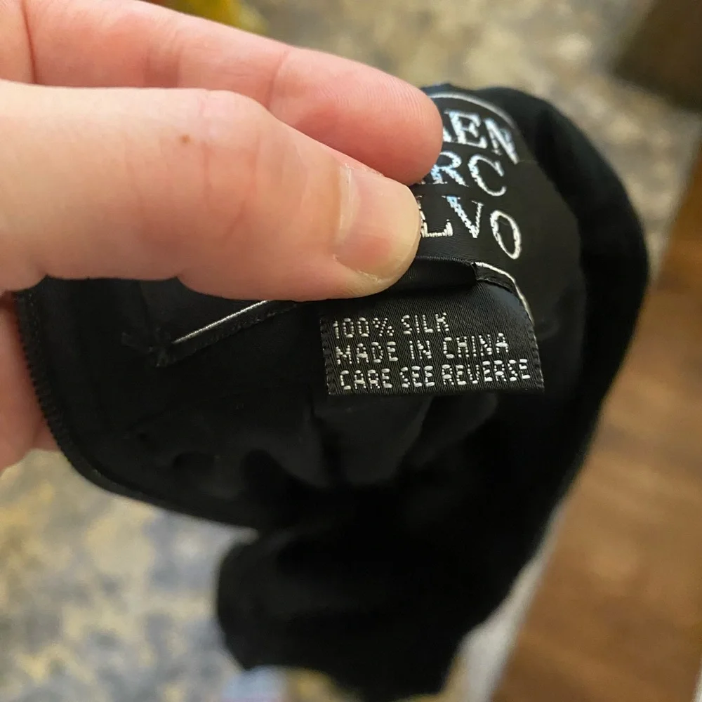 Carmen Marc Valvo Silk Pants - Picture 5 of 12